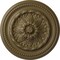 Ekena Millwork Chester Ceiling Medallion (Fits Canopies up to 2 1/4"), 15 3/4"OD x 1 7/8"P, Mississippi Mud CM15CHMMF - alternate 1